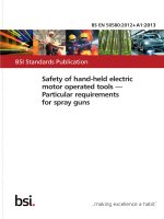 Bsi bs en 50580 2012 + a1 2013