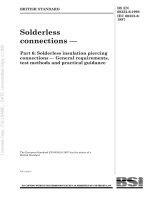 Bsi bs en 60352 6 1998 (1999) iec 60352 6 1997