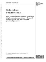 Bsi bs en 60352 3 1995 (1999) iec 352 3 1993