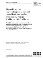 Bsi bs en 50065 2 3 2003 (2006)