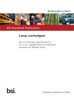 Bsi bs en 61347 2 2 2012