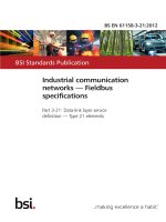 Bsi bs en 61158 3 21 2012
