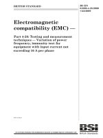 Bsi bs en 61000 4 28 2000 + a2 2009