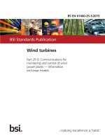 Bsi bs en 61400 25 3 2015