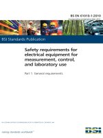 Bsi bs en 61010 1 2010 (2011)
