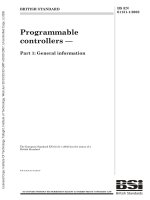 Bsi bs en 61131 1 2003