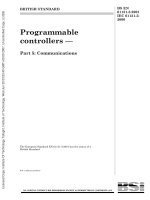 Bsi bs en 61131 5 2001