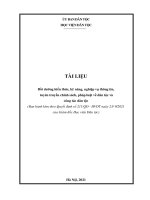 Tài liệu bồi dưỡng kiến thức, kỹ năng, nghiệp vụ thông tin, tuyên truyền chính sách, pháp luật về dân tộc và công tác dân tộc