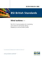 Bsi bs en 61400 25 4 2008