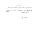 Luận án tiến sĩ luật học  địa vị pháp lý của thẩm phán trong giải quyết vụ án dân sự sơ thẩm ở việt nam hiện nay