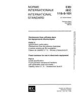 Iec 60115 5 101 1995 scan
