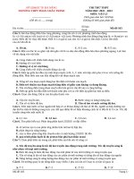 Đề thi thử thpt môn vật lí (293)