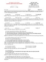 Đề thi thử thpt môn vật lí (253)