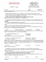 Đề thi thử môn vật lí 12 (80)