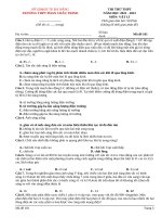 Đề thi thử thpt môn vật lí (291)