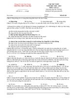 Đề thi thử môn vật lí 12 (82)