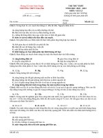 Đề thi thử môn vật lí 12 (172)