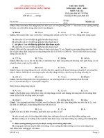 Đề thi thử thpt môn vật lí (134)