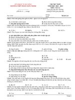 Đề thi thử thpt môn vật lí (247)