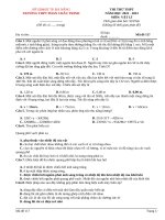 Đề thi thử thpt môn vật lí (240)