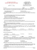 Đề thi thử thpt môn vật lí (225)