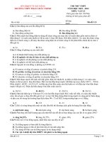 Đề thi thử thpt môn vật lí (289)