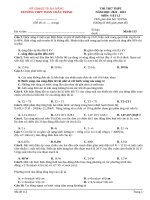 Đề thi thử thpt môn vật lí (135)