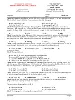 Đề thi thử thpt môn vật lí (130)