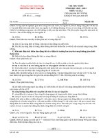 Đề thi thử môn vật lí 12 (79)