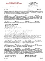 Đề thi thử thpt môn vật lí (238)