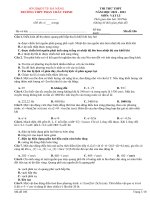 Đề thi thử thpt môn vật lí (254)