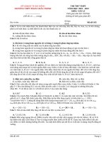 Đề thi thử thpt môn vật lí (226)