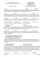Đề thi thử thpt môn vật lí (308)
