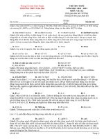 Đề thi thử môn vật lí 12 (76)