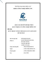 Báo cáo chuyên đề học phần quản trị dự án công nghệ thông tin đề tài quản trị dự án phần mềm quản lí cửa hàng bán đồ nội thất