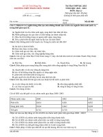 Đề thi thử thpt môn địa lí 2023 (11)