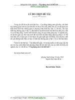 Sáng kiến kinh nghiệm thpt ứng dụng của tỉ số thể tích