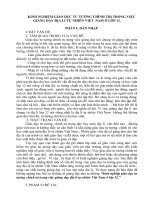 Sáng kiến kinh nghiệm thpt kinh nghiệm giáo dục tư tưởng chính trị trong việc giảng dạy địa lí tự nhiên việt nam ở lớp 12