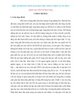 Sáng kiến kinh nghiệm  một số phương pháp giáo dục học sinh cá biệt ở thcs