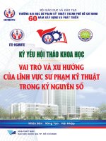 Kỷ yếu Hội thảo khoa học  Vai trò và xu hướng của lĩnh vực sư phạm kỹ thuật trong kỷ nguyên số