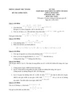 Hsg  toán 8 2022   2023 như thanh