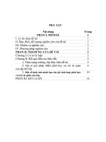 Sáng kiến kinh nghiệm  những biện pháp phát huy vai trò tự quản của tập thể lớp tại lớp 8a2 trường thcs nguyễn lân