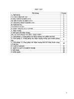 Sáng kiến kinh nghiệm  lồng ghép giải thích các hiện tượng thực tế trong giảng dạy môn hóa học 9 ở trường thcs