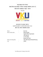 Bài báo cáo học phần khởi nghiệp và đổi mới sáng tạo đề tài nến thơm cozy