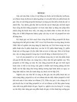 Luận án tiến sĩ so sánh hiệu quả gây mê bằng propofol với sevofluran trong phẫu thuật cắt gan