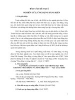 Sáng kiến kinh nghiệm  vận dụng ltkt trong dạy học ch¬ương “dao động và sóng điện từ”   vật lí 12 thpt