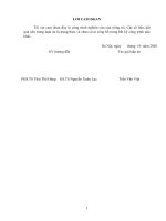 Luận án tiến sĩ lý luận và phương pháp dạy học kỹ thuật  dạy học phần cơ sở kỹ thuật theo hướng quy nạp trong đào tạo ngành cơ khí trình độ cao đẳng 