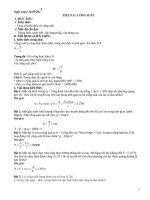 GIÁO án dạy THÊM TUẦN 22   KHỐI 10   vật lý