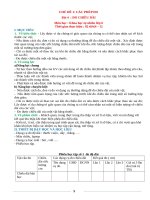 Giáo án vật lí 6 chương trình mới 2018 theo ý tưởng công văn 5512