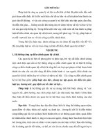 BT nhom li luan chung ưu thế của pháp luật so với các loại công cụ khác để điều chỉnh quan hệ xã hội